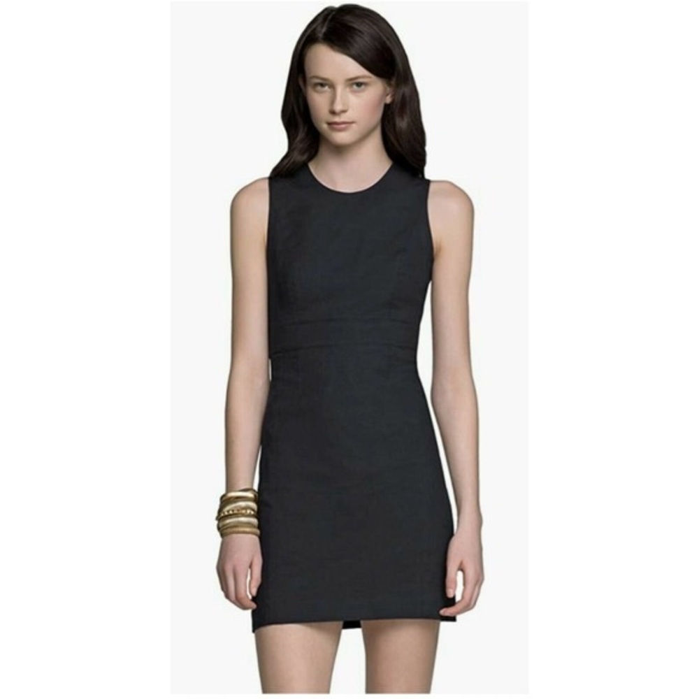 Theory black sheath dress
